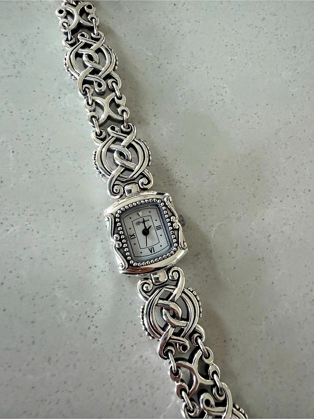 Brighton Rosarita Watch Silver - New Battery